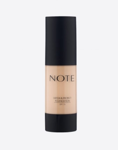 Detox And Protect Foundation 01 Pump - Beige