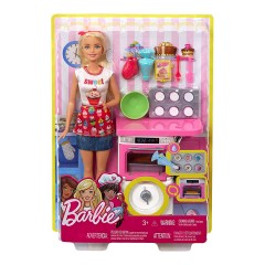 Barbie Bakery Chef Doll And Pl