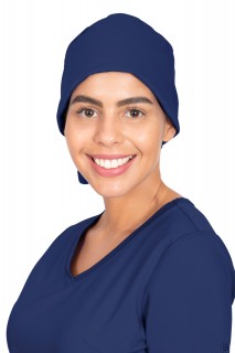 Sage Bouffant Female Scrub hat NVY