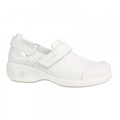 Oxypas Salma Female White Clog -38