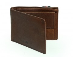 محفظة جلدية من جودي باللون البني الغامق -R6182