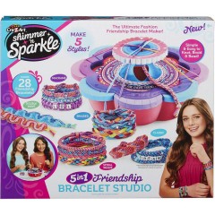 CraZArt Shimmer 'N Sparkle Ultimate Friendship Bracelet Maker