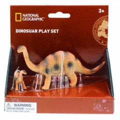 Natgeo Diplodocus Dinosaur Figurines 2 Pieces