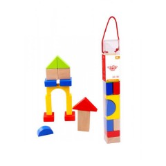 Tooky Toys Basic Blocks In A Tube