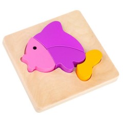 Tooky Toys Mini Puzzle - Fish