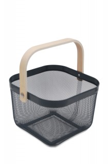 Kitchen Storage Basket - Black