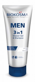 Biokosma Men 3In1 Shower Gel& Shampoo 200Ml - 15690