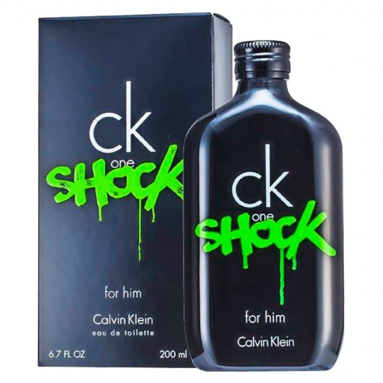 calvin klein ck one shock for him eau de toilette 200ml