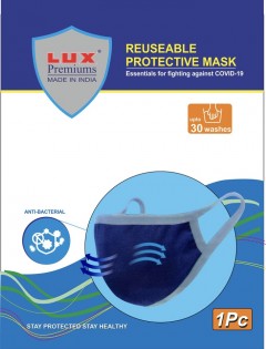 Lux Premium 2 layers Reusable protective mask - pack of 1