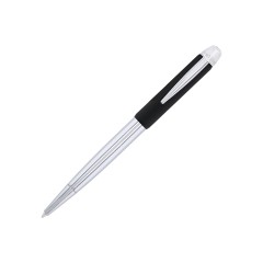 قلم حبر ديون فيلارد أسود غير لامع مع لون الكروم DVP19042
