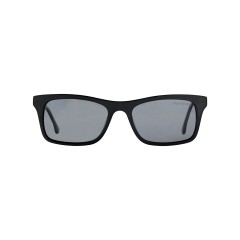 Dion Villard Men sunglasses, black color frame, acetate material, Wayfarer Shape DVSG19019B