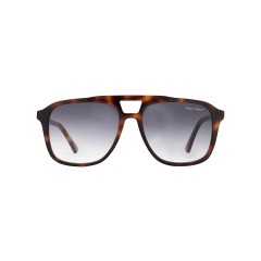 Dion Villard Men sunglasses, Tortoise color, acetate material, aviator square shape DVSG19034D