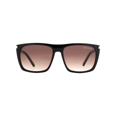 Dion Villard Men sunglasses, Brown color, acetate material, Retro square shape DVSG19038BR