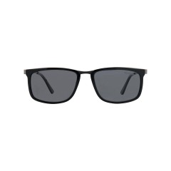 نظارة شمسية ديون فيلارد للرجال ، إطار رمادي اللون ، معدن مع مادة الأسيتات ، شكل Wayfarer DVSG1905G