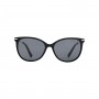 Dion Villard ladies sunglasses, gold \ black color, stainless steel material, Cat eye shape DVSGL1901BG