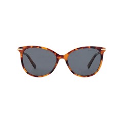 Dion Villard ladies sunglasses, Tortoise color, stainless steel material, Cat eye shape DVSGL1903D