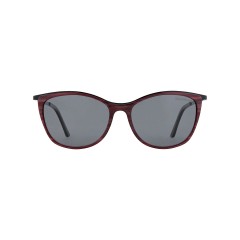 Dion Villard ladies sunglasses, Tortoise Red color, stainless steel \ acetate material, Cat eye shape DVSGL1909DR