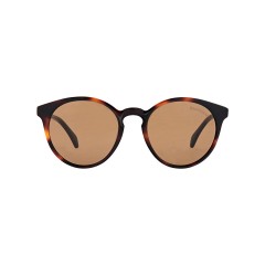 Dion Villard ladies sunglasses, Tortoise color, acetate material, Round shape DVSGL1913D