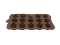 Rsc 15 Hole Silicon Chocolate Mould Asstd P17-58