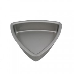 Convex Triangle Cake Pan Solid Bottom 8"X2"