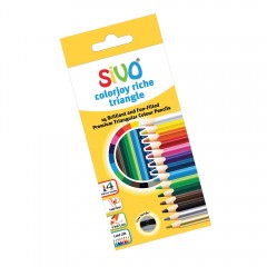 Sivo 14Pcs Full Size Colorjoy Riche Color Pencil