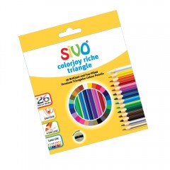 Sivo 26Pcs Full Size Colorjoy Riche Triangle Clr