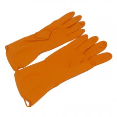 Rsc Orange Rubber Gloves Asstd Hd P18-335