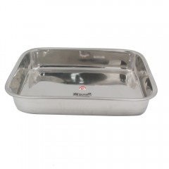 Welcome/Duraware Ss 42X31X6Cm Baking Tray W/Hdl