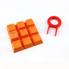 backlit translucent  orange Keycap for mechanical keyboards