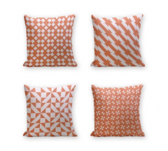 Set of 4 Cushion Cover - 50% Cotton 50% Polyester- 45x45cm (each) -287