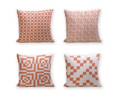 Set of 4 Cushion Cover - 50% Cotton 50% Polyester- 45x45cm (each) -288