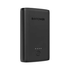 RAVPOWER 10050 Mah Power Bank Ismart Black Rp-Pb170