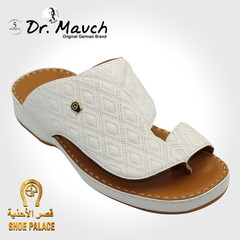 صندل رجالي من Dr. Mauch 5 Zone باللون الأبيض 306-A-7903