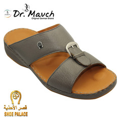 Men Sandal Dr. Mauch 5 Zones 100Dr Deer Leather Grey