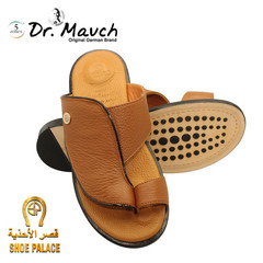 Men Sandal Dr. Mauch Fzs1-15 Cuoio Deer Leather
