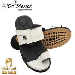 صندل رجالي من Dr. Mauch 5 Zone باللون الأبيض  Fzs1-16