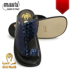 Men Slippers Mauri 1951/8 Genuine Leather Blue