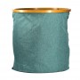 Easy Life Foldable Laundry Baskets Round Green 38cm