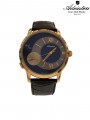 Gents/Adriatica Watch /Pvd Case, Strap, Index Roman,Blue D,