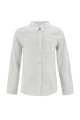 Girl Long Sleeve Shirt WHITE 5-6