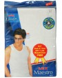 Lux Maestro Mens Vest Pack Of 3+(1 Pc Free) Size: 44