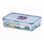 Rectangular Short Food Container 800Ml W/Divider