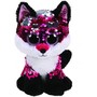 TY oos Flippable Fox Jewel Regular 6 Inches