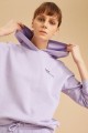 Women's Knitted Sweat Shirt LT.LILAC -XXS